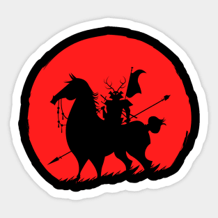 Evil Shadow Warrior Sticker